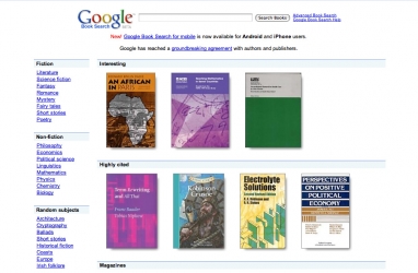 Google Book Search Deal Questioned
