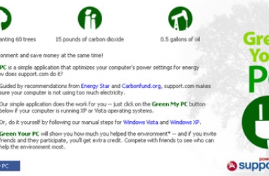 Green My PC App:&nbsp; Facebook