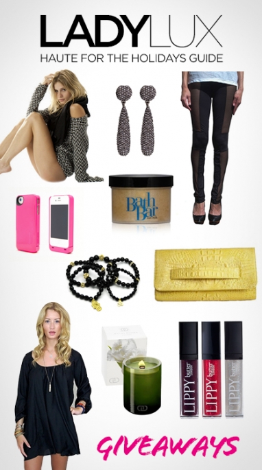 LadyLUX Haute for the Holidays Giveaways