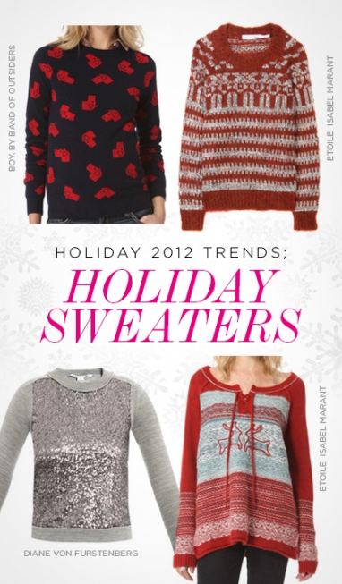 Holiday 2012 Trends: Holiday Sweaters