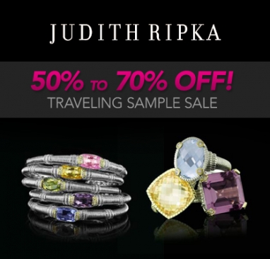 Judith Ripka, her jewelry and her SoCal sample sales