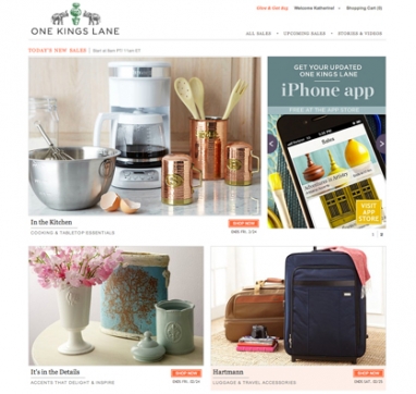 One Kings Lane now offering editorial