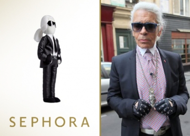 Karl Lagerfeld teams up with Sephora for capsule beauty line