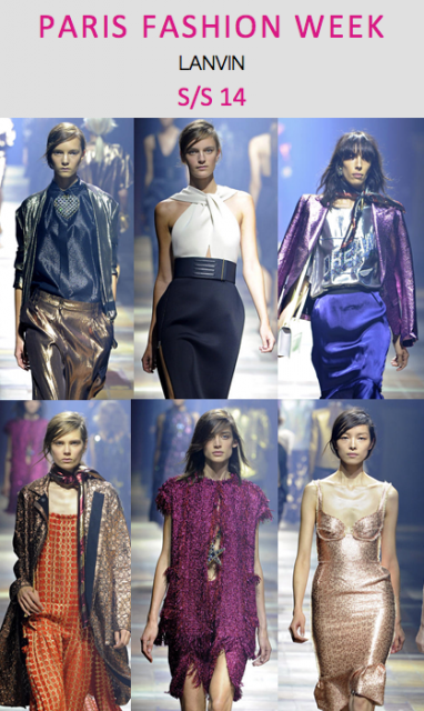 Paris Fashion Week: Lanvin S/S 14