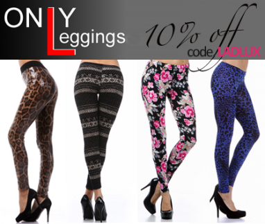 World of Leggings celebrates its opening with giveaway & discount to LadyLUX readers