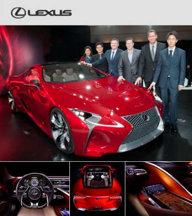 Lexus designs lavish hybrid sport coupe