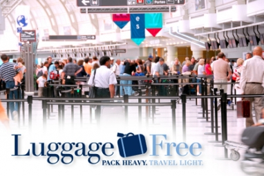 Luggage Free shipping service offers relief from airport luggage hassles