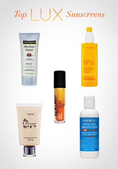 LUX Beauty: Top 10 Sunscreens