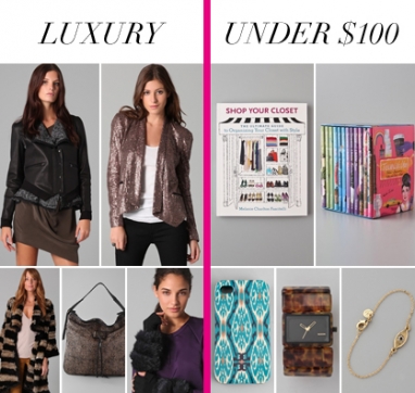 LUX Holiday Shop: Our favorite Luxury and Gifts Under $100, from Shopbop.com