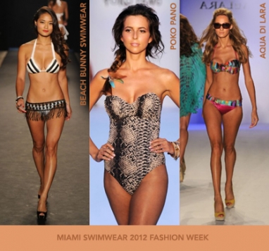 Miami Swim Fashion Week 2012: Color and materials wrap-up