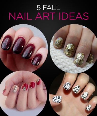 5 Festive Fall Nail Art Ideas