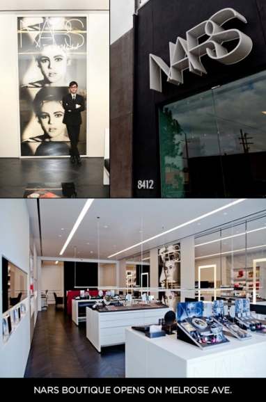 NARS Makes Up Melrose Ave.
