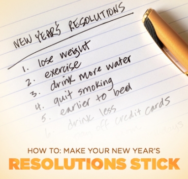 Wellness Wednesday: 5 Ways to Make Your New Year’s Resolutions Stick