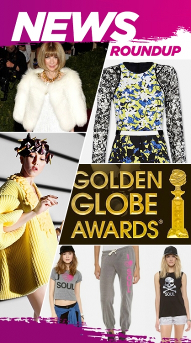 Week In Review: Golden Globe Winners, Anna Wintour Honored & Peter Pilotto’s Target Collection