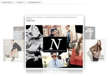 Nordstrom sparks ‘conversation’ with new Web site