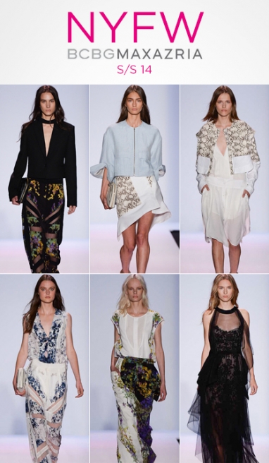 NYFW: BCBGMAXAZRIA S/S 14