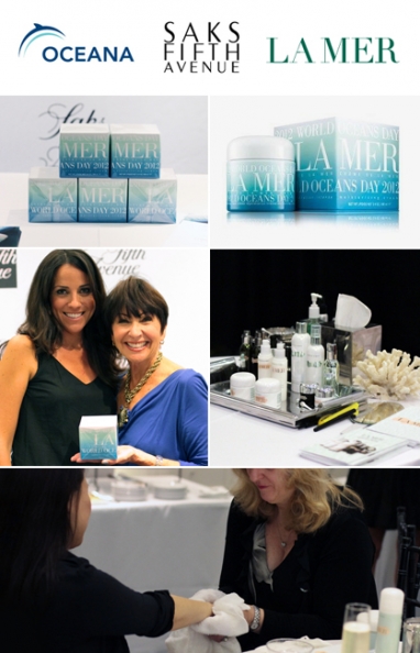 La Mer supports Oceana and World Ocean Day at Saks event