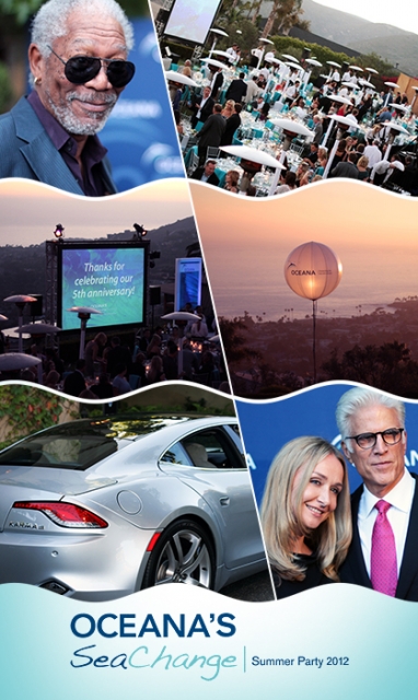 Creating a Change with Oceana SeaChange Summer Party 2012