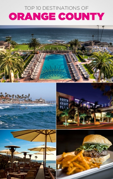 Top 10 Destinations of Orange County