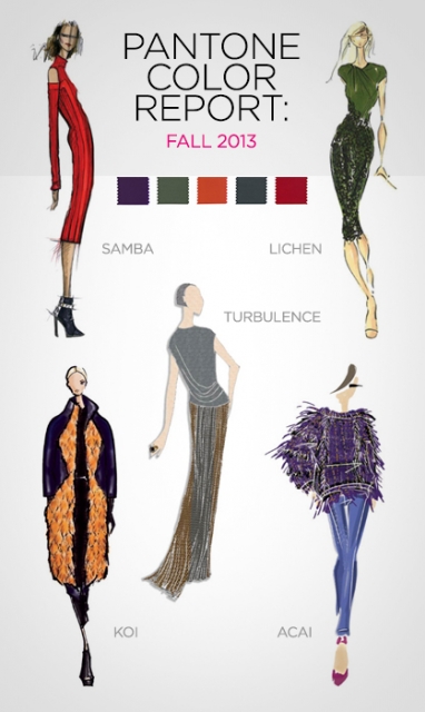 Pantone Color Report: Fall 2013