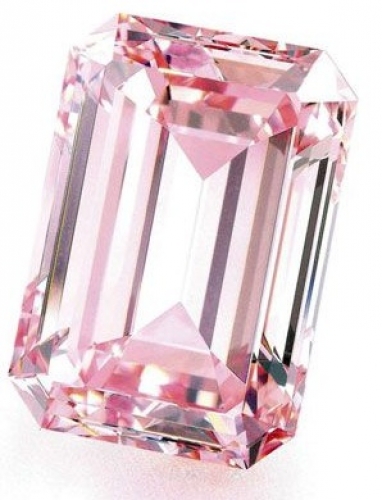 Rare 14.23 carat pink diamond has record sale at Christie’s