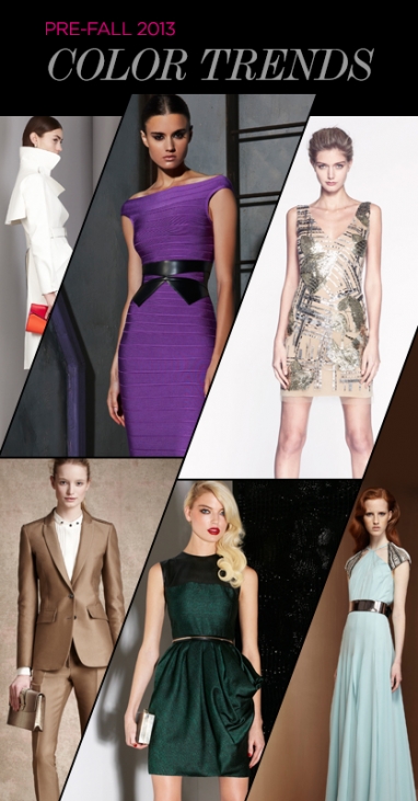 Pre-Fall 2013: Color Trends