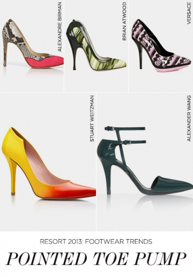 Resort 2013 must-have footwear trends