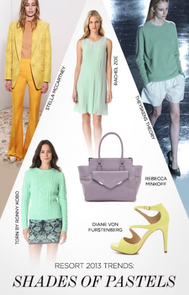 Resort 2013 Trends: Shades of Pastel