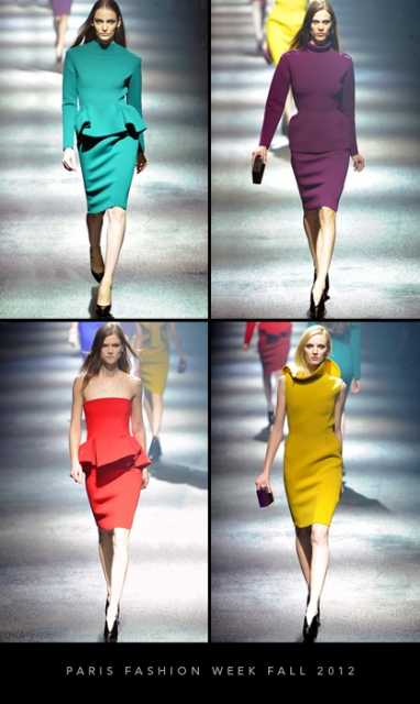 Paris Fashion Week Fall 2012: Lanvin