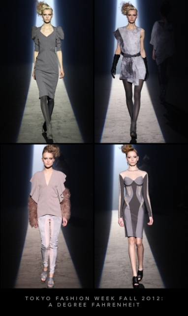 Tokyo Fashion Week Fall 2012: A Degree Fahrenheit