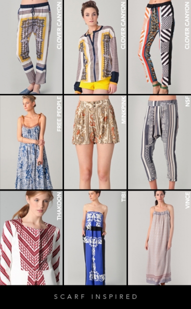 Spring 2012 Trends: Scarf influence