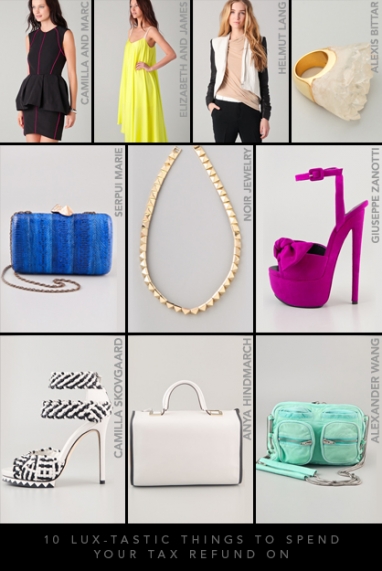 10 LUX-tastic things to spend your tax return on