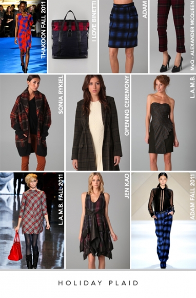 LUX Style: Holiday plaid
