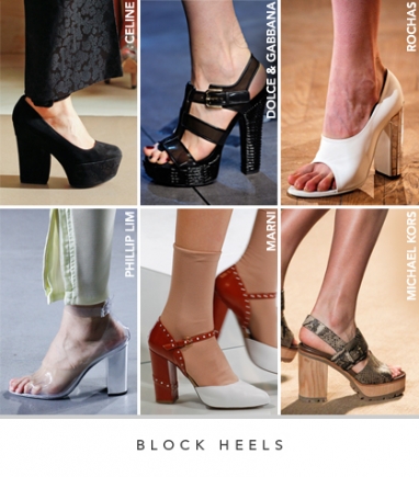 Spring 2012 Runway Trends: Footwear