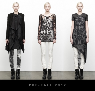 Pre-Fall 2012: Helmut Lang