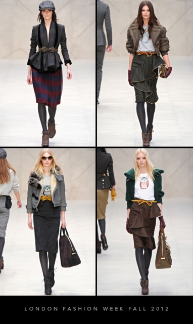 London Fashion Week Fall 2012: Burberry Prorsum