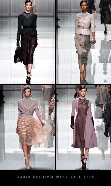 Paris Fashion Week Fall 2012: Christian Dior