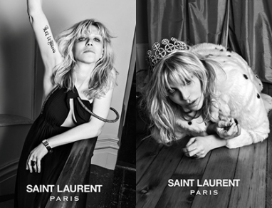 Courtney Love is the New Face of Saint Laurent