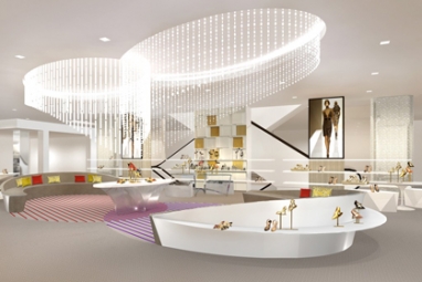 Saks Fifth Avenue expands 10022-Shoe department