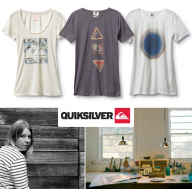 Quiksilver collaborates with artist Serena Mitnik-Miller for Fall line