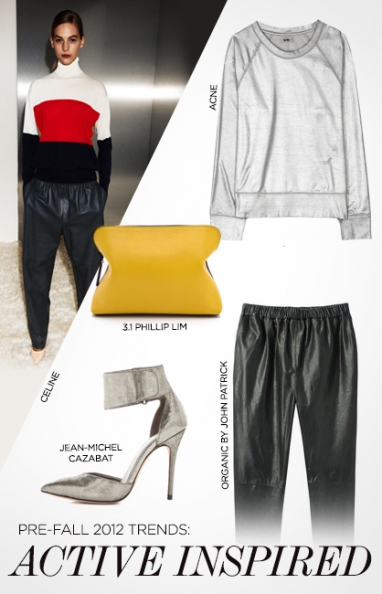 Pre-fall 2012 trends: active-inspired