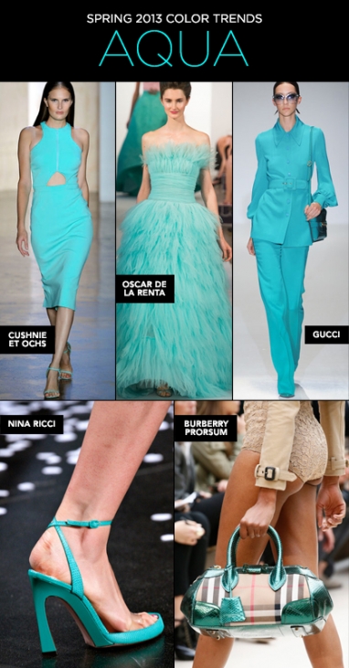 Spring 2013 color trends