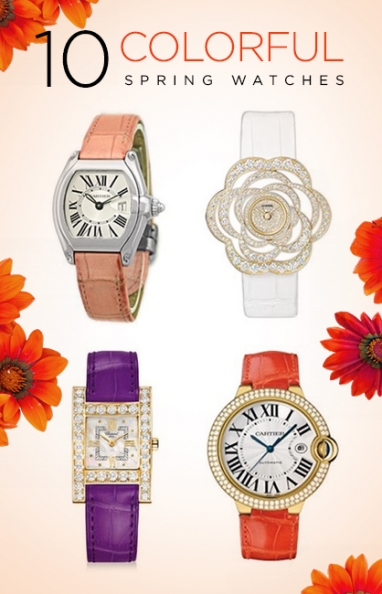 10 Colorful Spring Watches