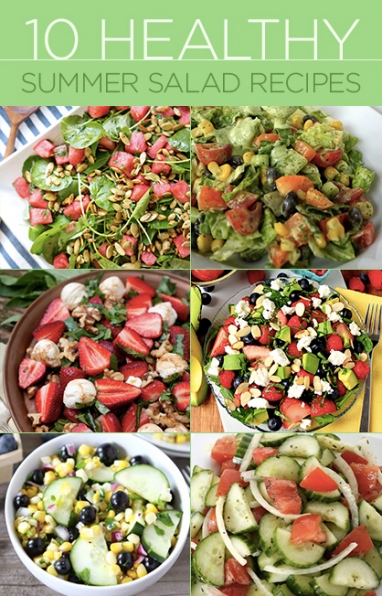 Wellness Wednesday: 10 Healthy Summer Salads