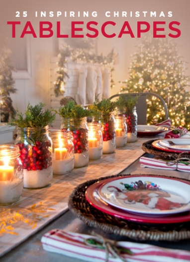 25 Inspiring Holiday Tablescapes