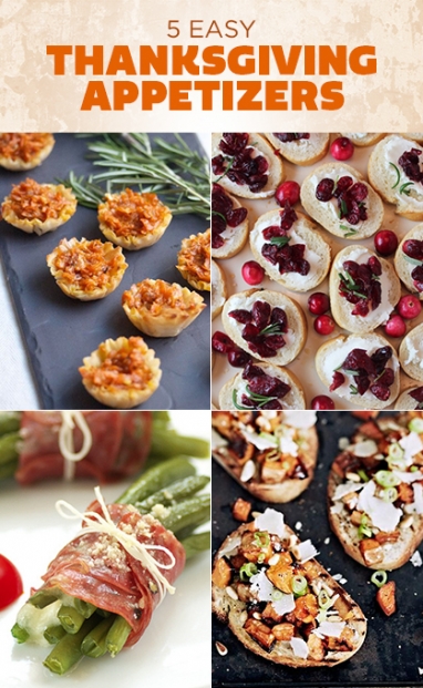 5 Easy Ideas for Thanksgiving Appetizers