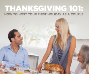 How to Host Your First Thanksgiving Together