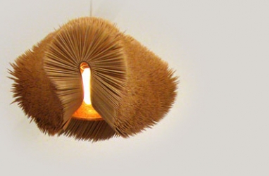 Toothpicks Transformed into Lamps