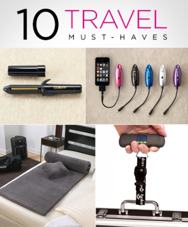 10 Items to Make Travelling Easier