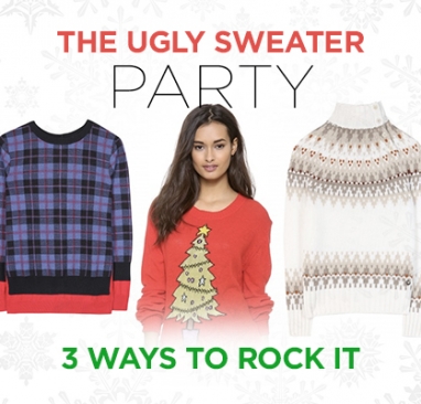 The Ugly Sweater Party: 3 Ways to Rock It